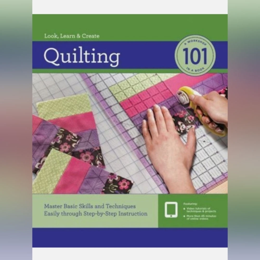 Quilting 101 Crafting Book - DVD Included